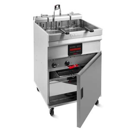 Fregidora intel·ligent súper ràpida amb rodes Valentine 28 litres i 1 o 2 cistelles