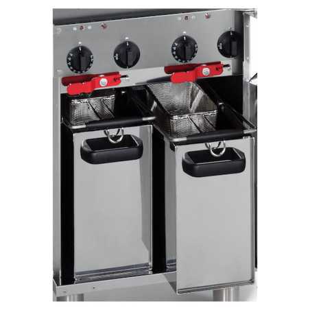 Friteuse intelligente super rapide Valentine 16 litres 2 paniers