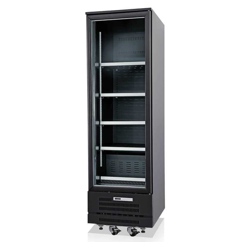 Refrigeration and freezing wall cabinets