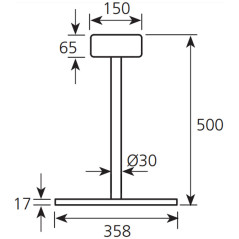Professional heat-maintaining screen