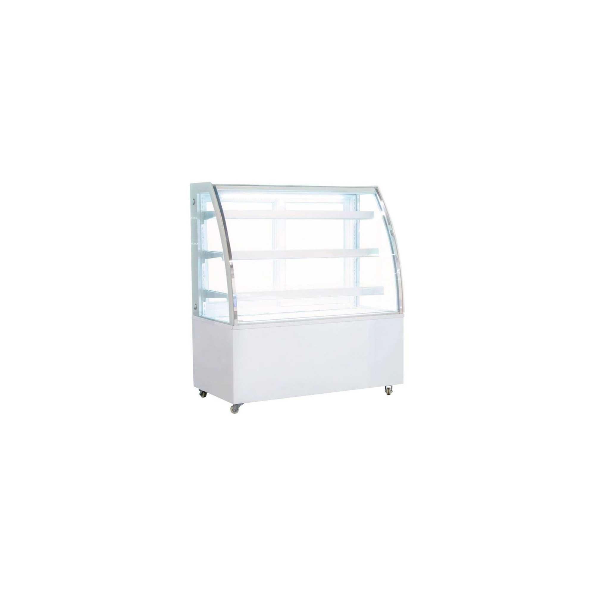 Vitrines refrigerades vidre corb