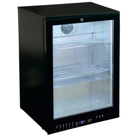 Ampoller expositor negre refrigerat de contra barra 140 litres