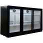 Présentoir réfrigéré noir comptoir 330 litres Présentoir réfrigéré noir comptoir 330 litres
