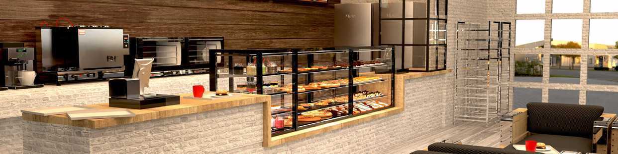 Vitrines Sobre Taulell Expositores