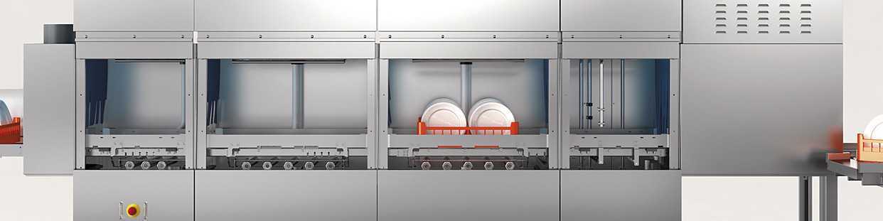 Rack-Type Conveyor Dishwashers