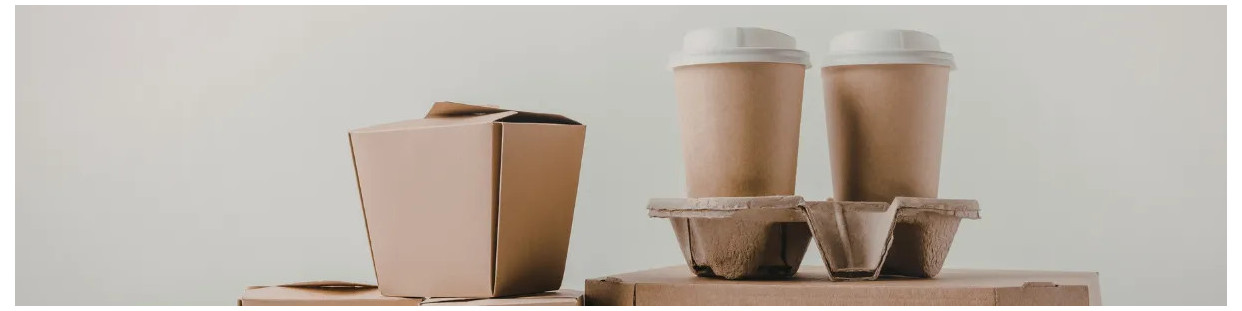 Take away food packaging